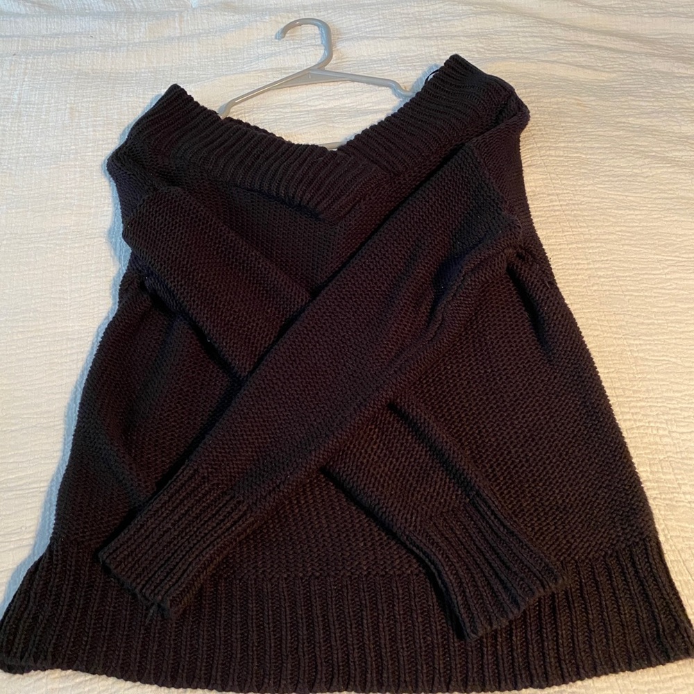 Black sweater